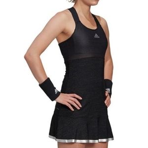 Adidas Y-Dress BLACK SPARKLE TENNIS DRESS Size L